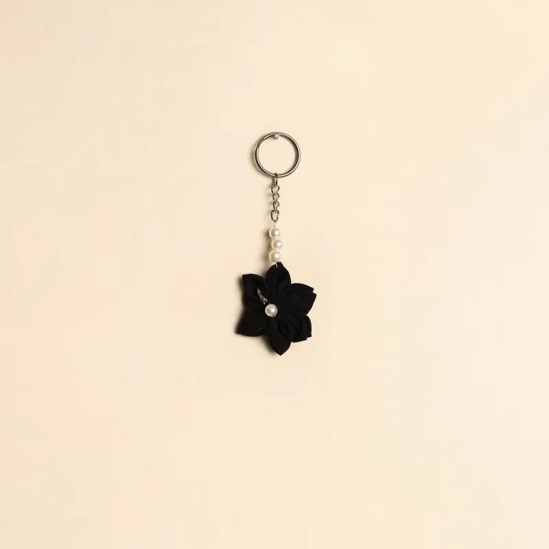 Beaded Fabart Flower Keychain 15 sold by Itokri