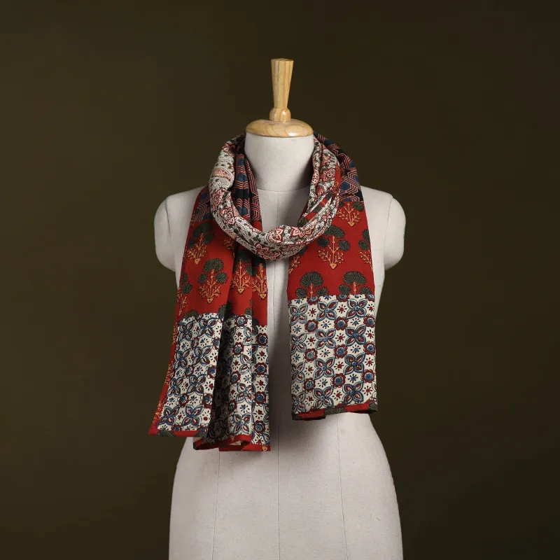 Hand-Stitched Cotton Patchwork Stole 32 sold by Itokri