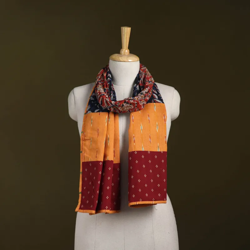 Hand-Stitched Cotton Patchwork Stole 29 sold by Itokri