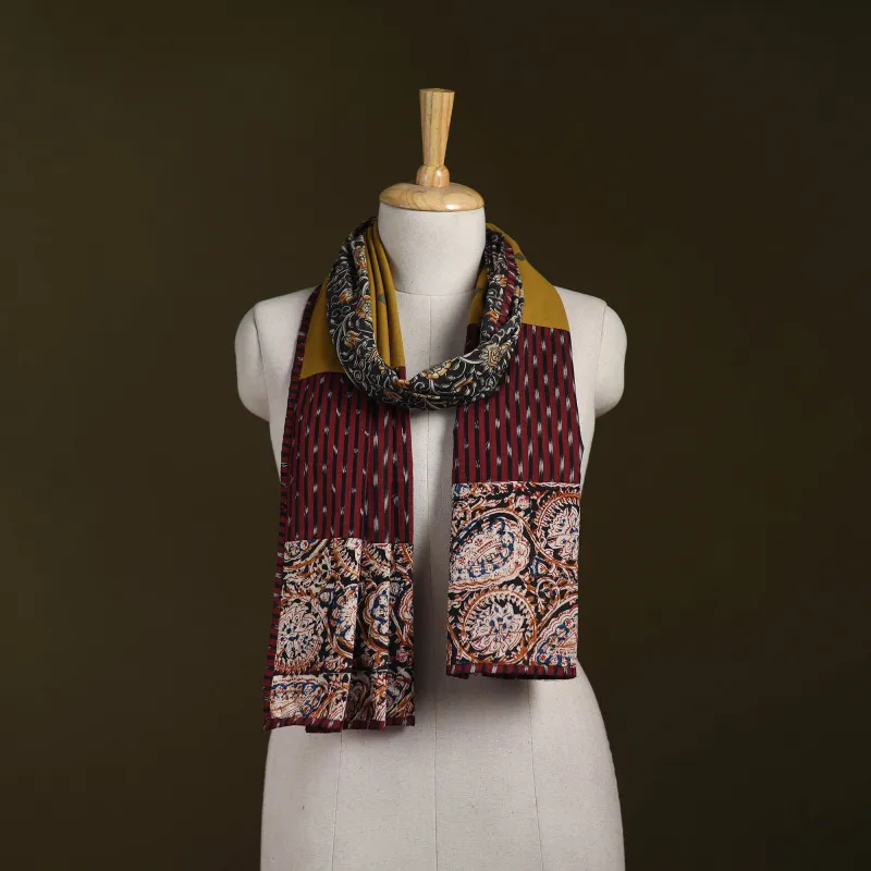 Hand-Stitched Cotton Patchwork Stole 25 sold by Itokri