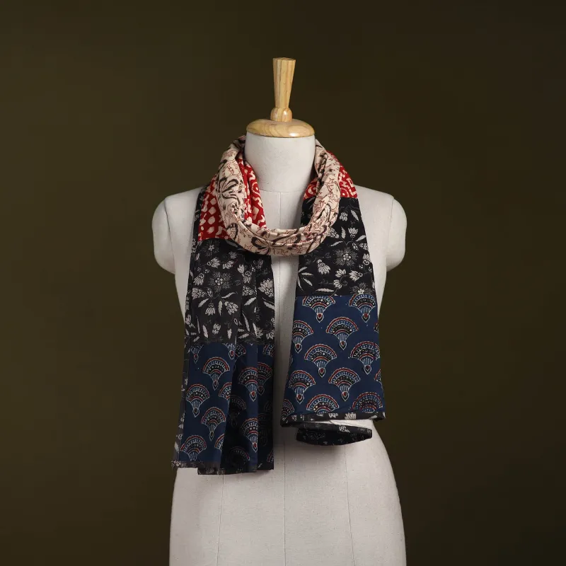 Hand-Stitched Cotton Patchwork Stole 24 sold by Itokri