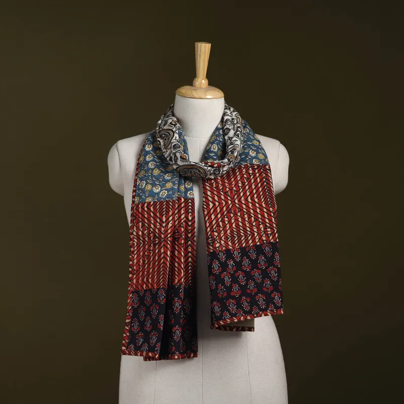 Hand-Stitched Cotton Patchwork Stole 07 sold by Itokri