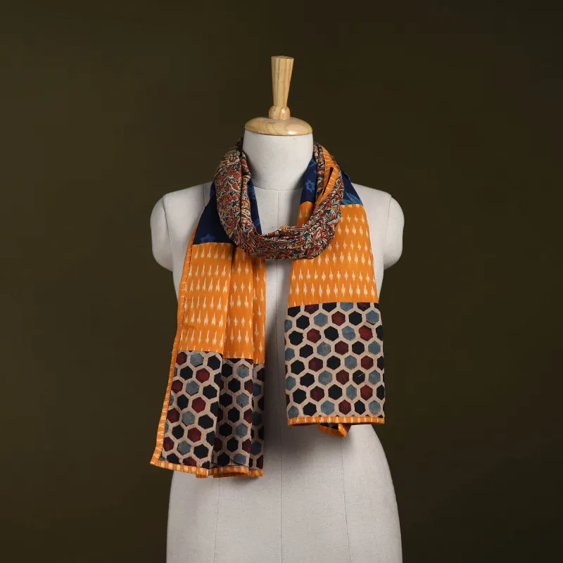 Hand-Stitched Cotton Patchwork Stole 01 sold by Itokri
