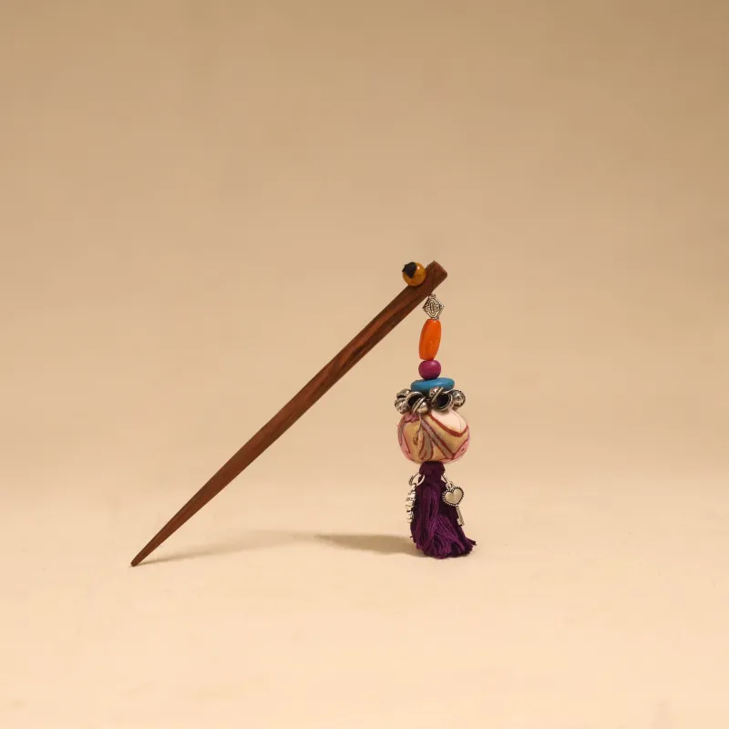 Handmade Artistic Wooden Juda Stick 06 sold by Itokri