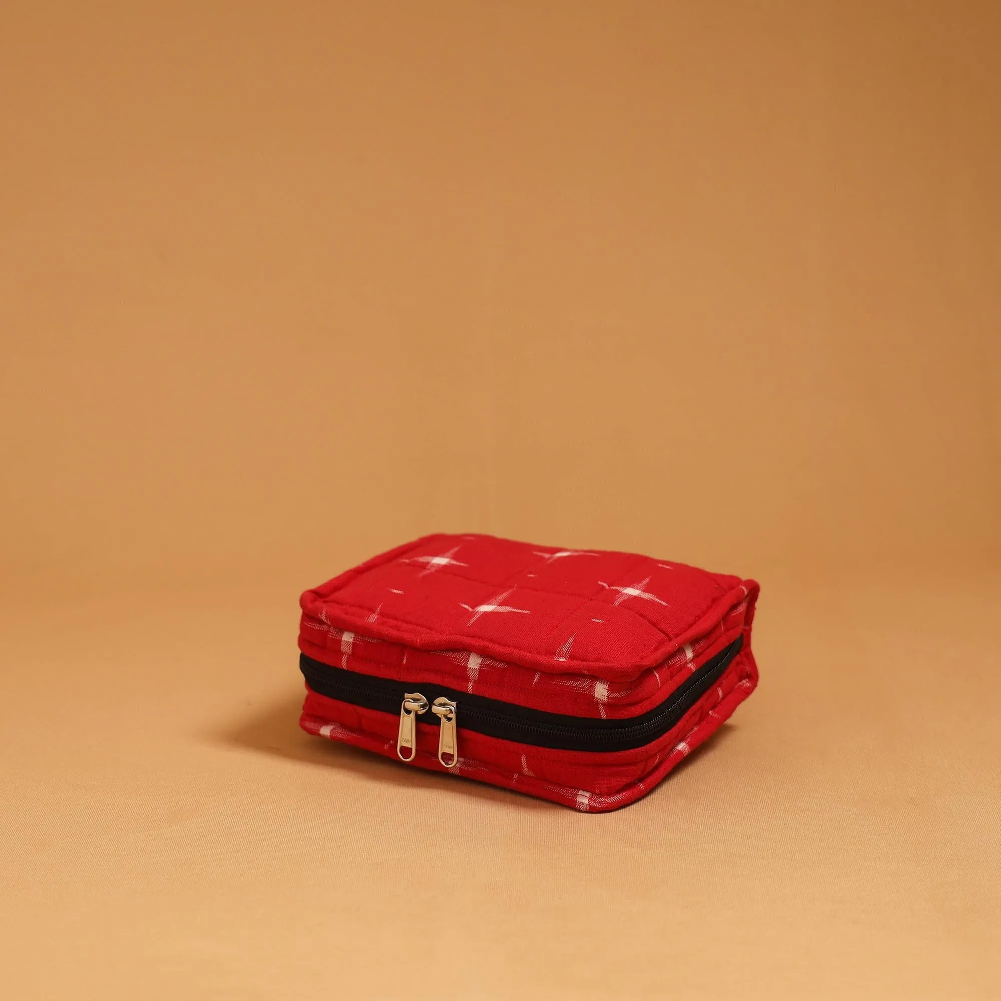 Handmade 4 Pockets Quilted Jewellery Bag 46 sold by Itokri product image thumbnail 2