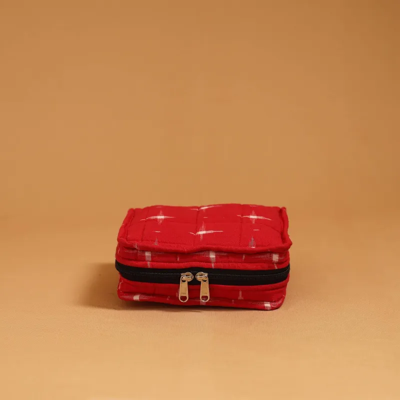 Handmade 4 Pockets Quilted Jewellery Bag 46 made by Itokri