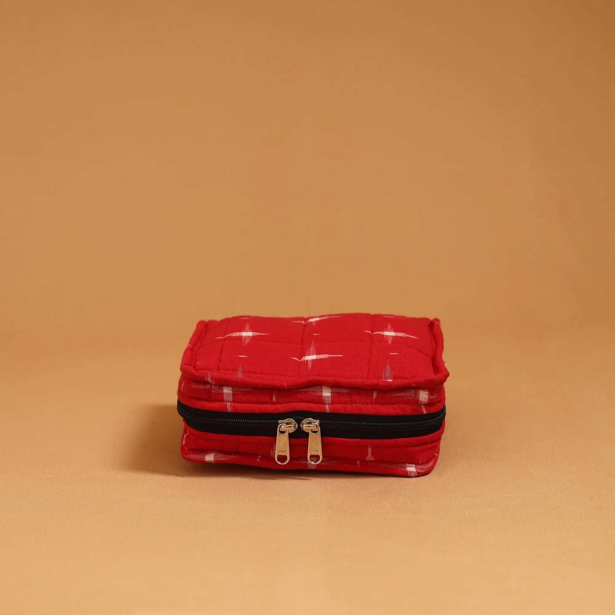 Handmade 4 Pockets Quilted Jewellery Bag 46 sold by Itokri