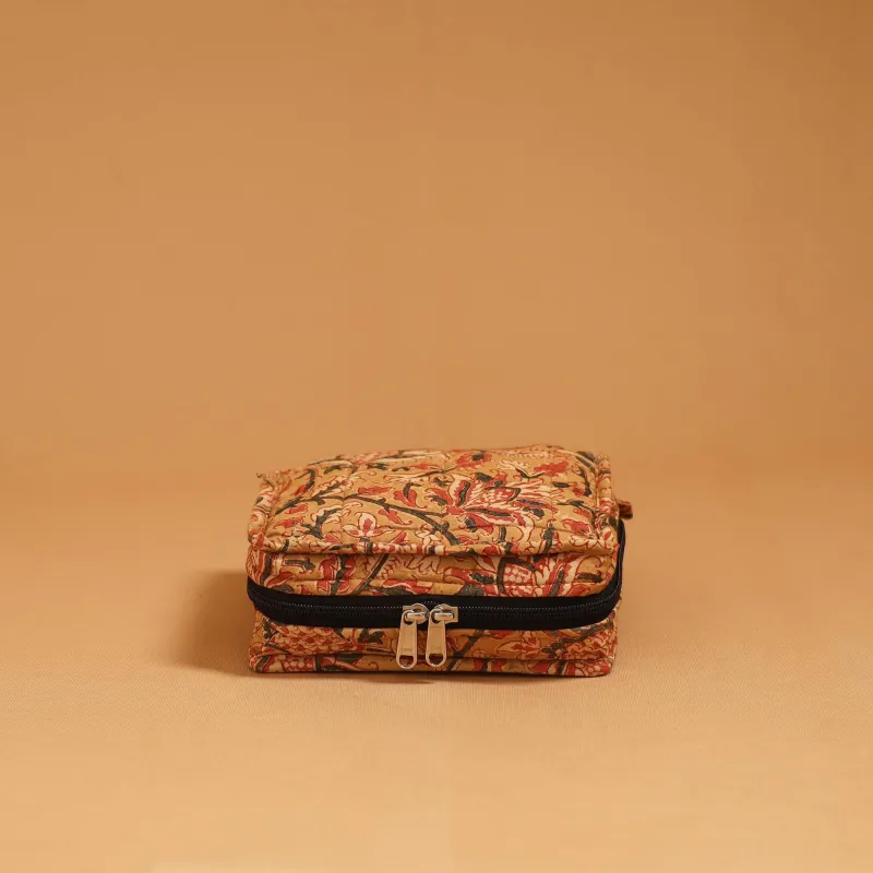 Handmade 4 Pockets Quilted Jewellery Bag 40 sold by Itokri