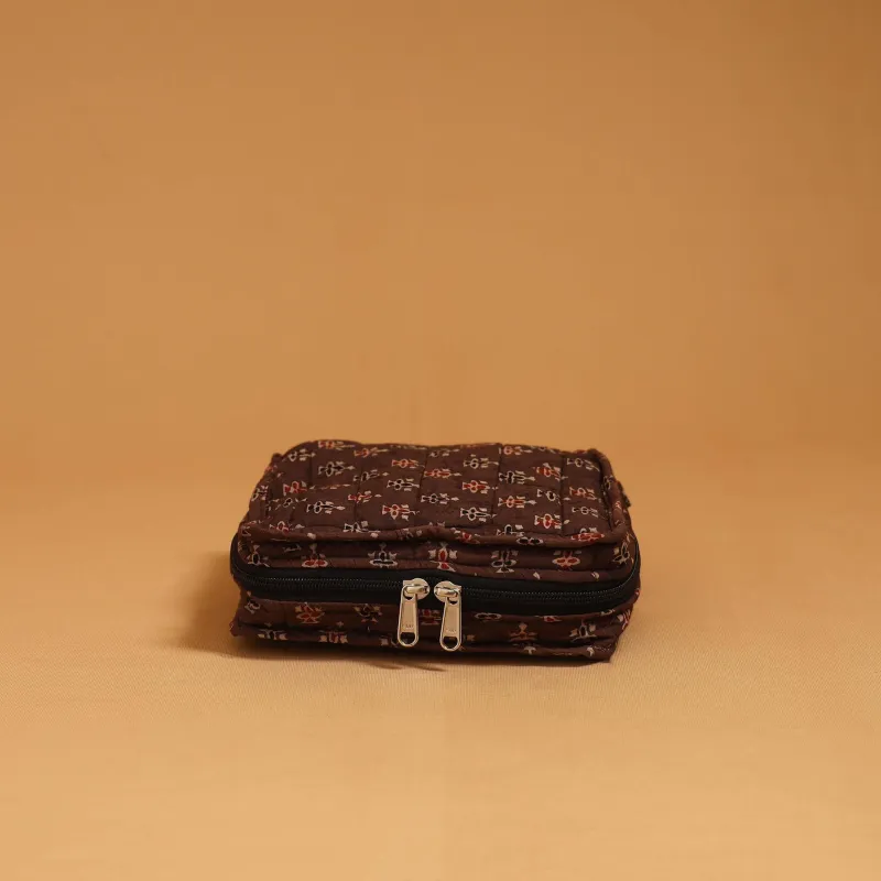 Handmade 4 Pockets Quilted Jewellery Bag 32 sold by Itokri