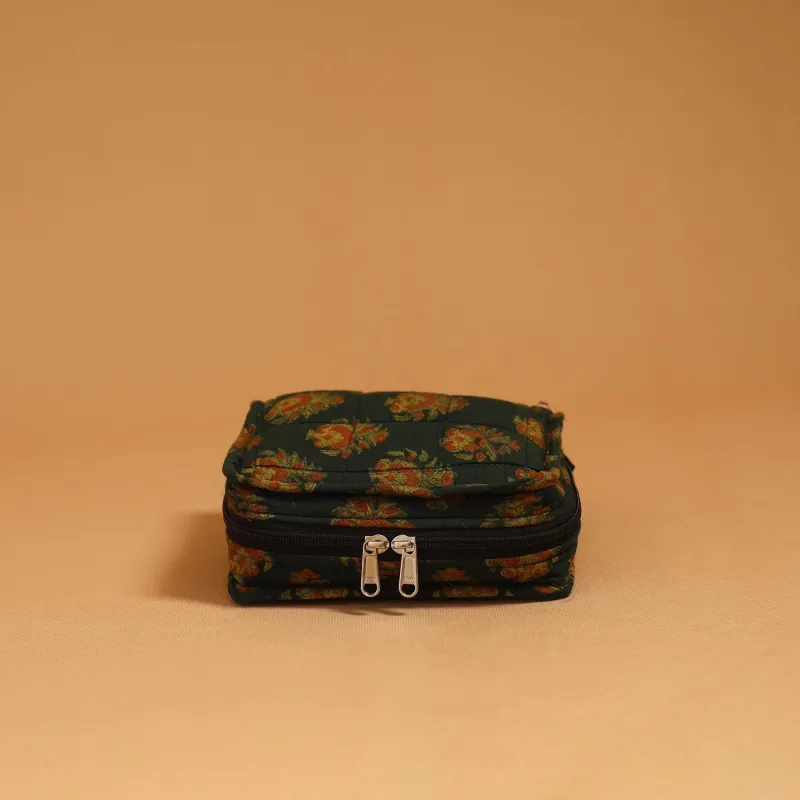 Handmade 4 Pockets Quilted Jewellery Bag 25 sold by Itokri