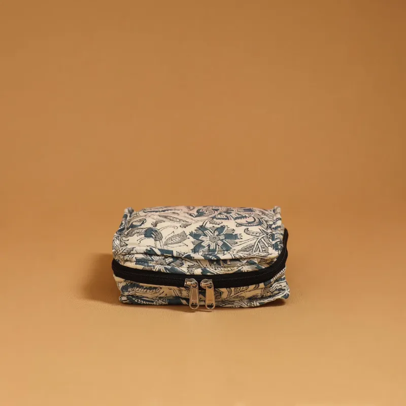 Handmade 4 Pockets Quilted Jewellery Bag 17 sold by Itokri