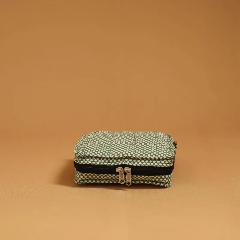 Handmade 4 Pockets Quilted Jewellery Bag 42 sold by Itokri