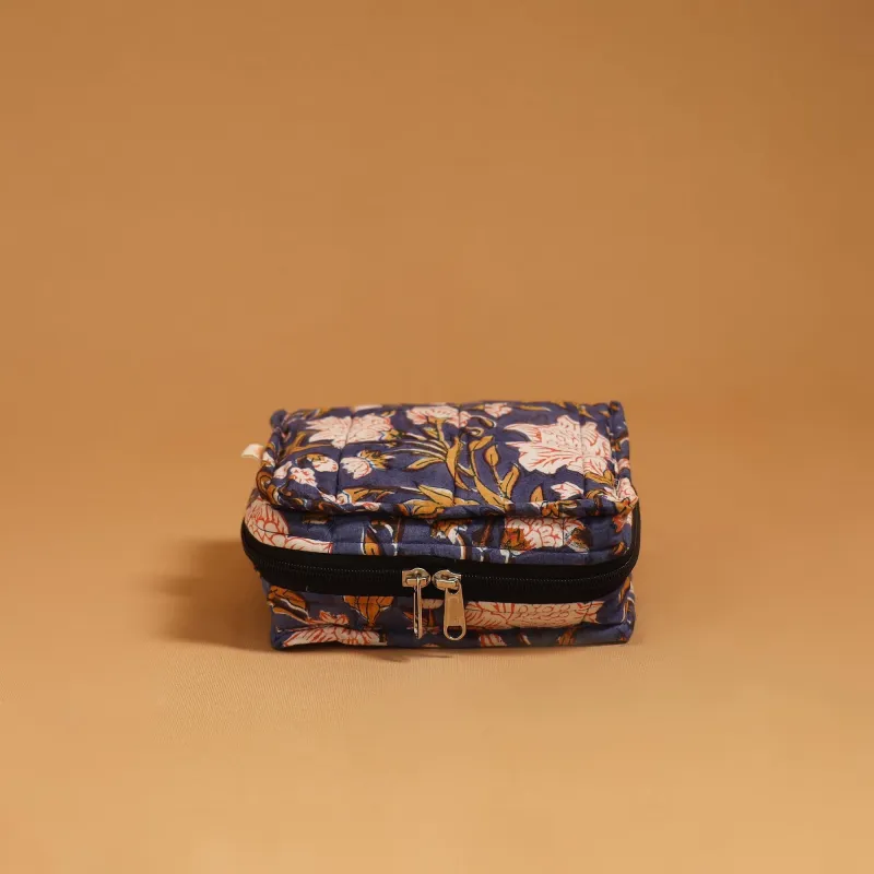 Handmade 4 Pockets Quilted Jewellery Bag 03 sold by Itokri