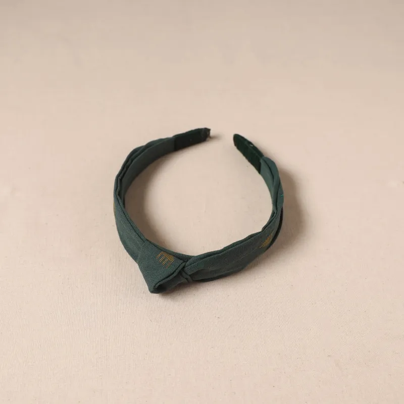 Green - Fabart Knotted Hair Band 14 sold by Itokri