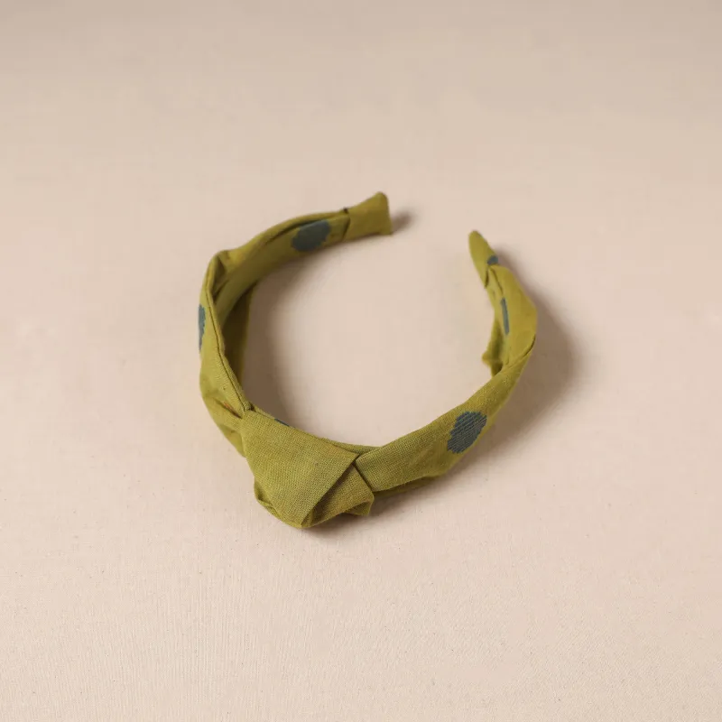 Green - Fabart Knotted Hair Band 03 sold by Itokri