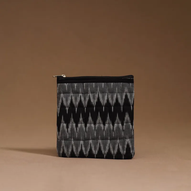 Black - Handmade Quilted Utility Pouch 07 sold by Itokri