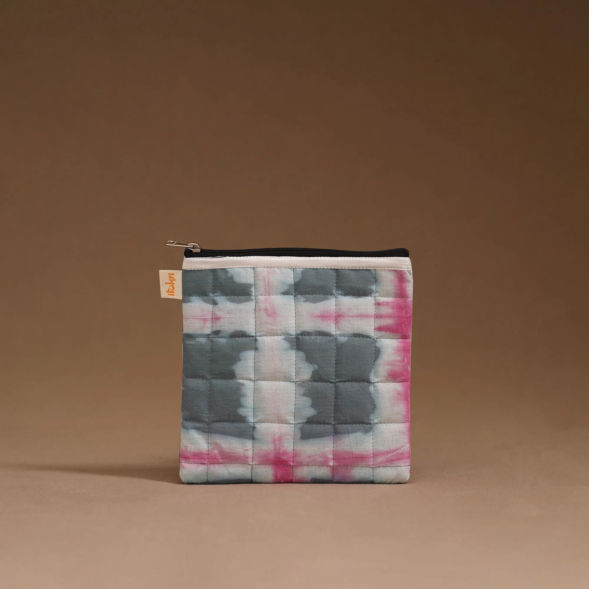 Multicolor - Handmade Quilted Utility Pouch 44 sold by Itokri product image thumbnail 2