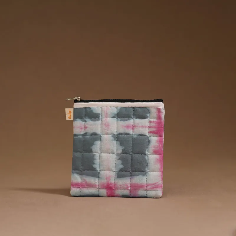 Multicolor - Handmade Quilted Utility Pouch 44 made by Itokri