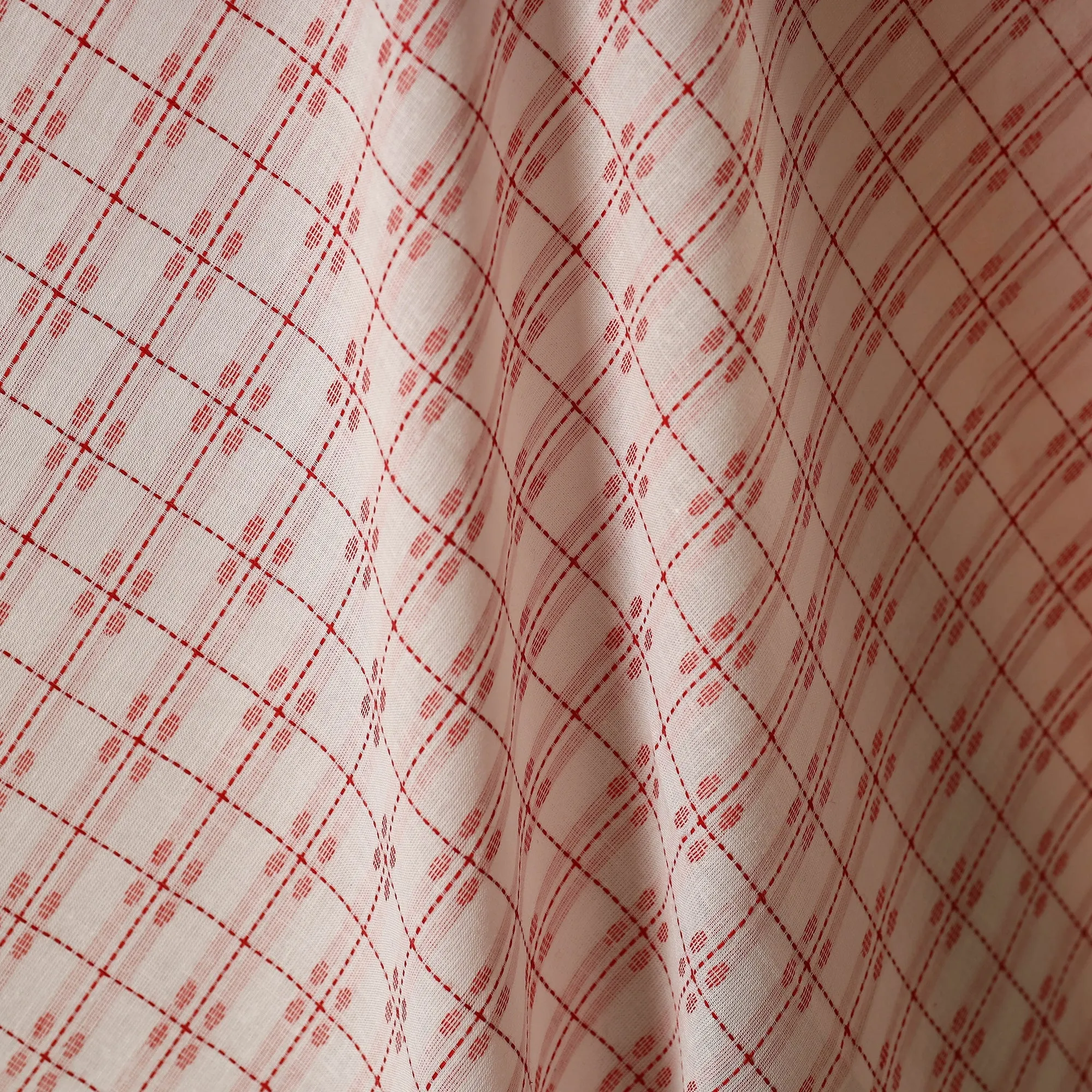 White - Prewashed Cotton Jacquard Fabric 34 sold by Itokri product image thumbnail 3