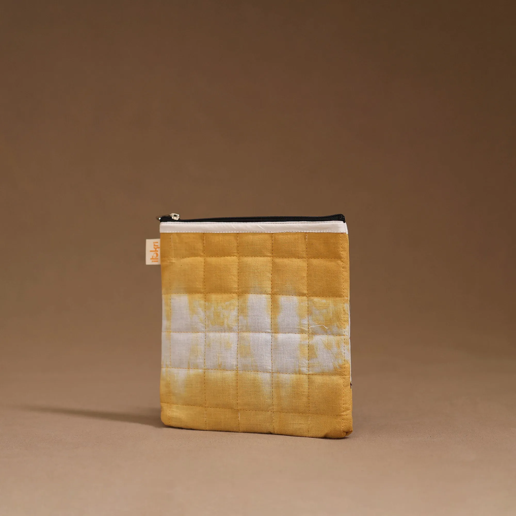Yellow - Handmade Quilted Utility Pouch 34 sold by Itokri product image thumbnail 2