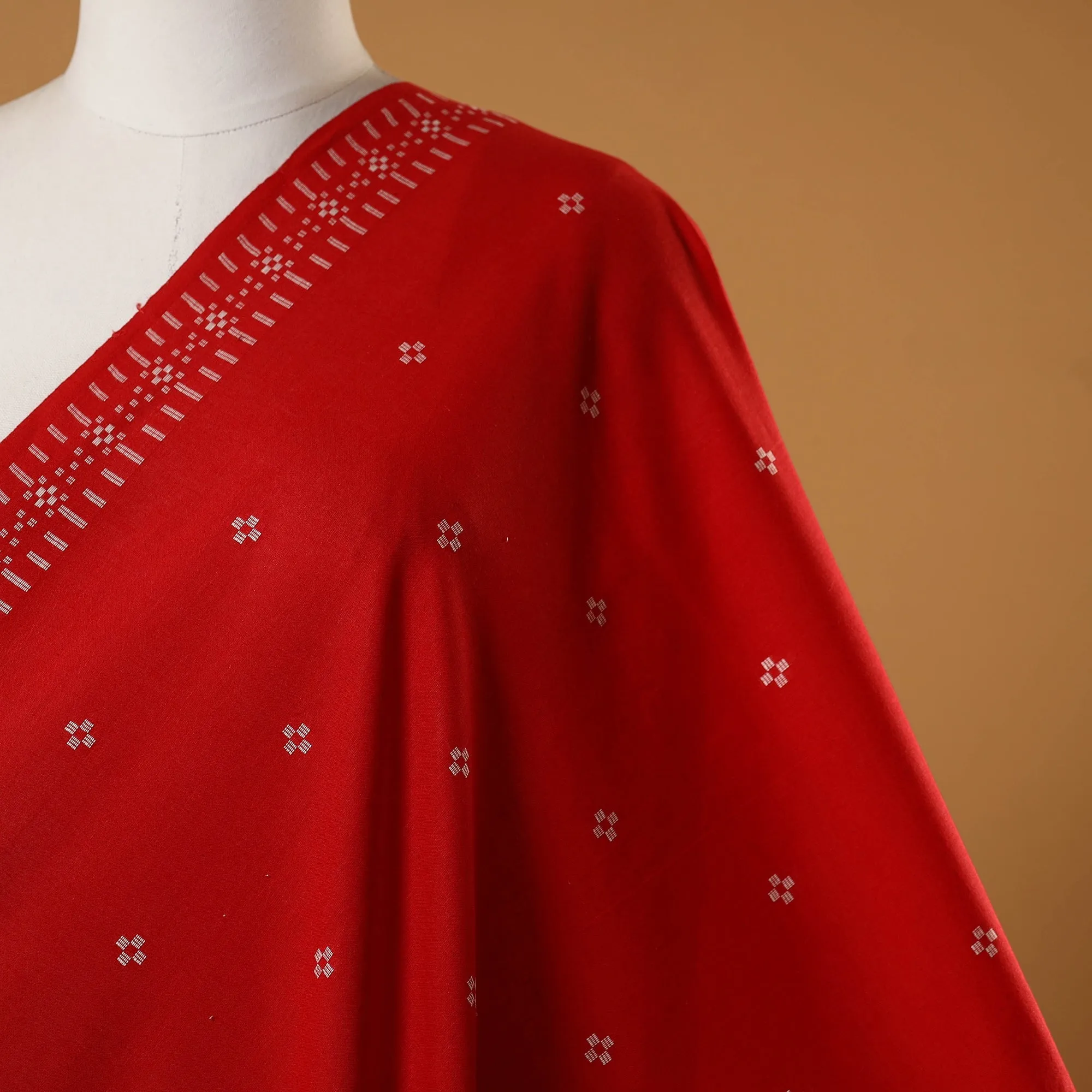 Red - Prewashed Cotton Jacquard Fabric 39 sold by Itokri product image thumbnail 2
