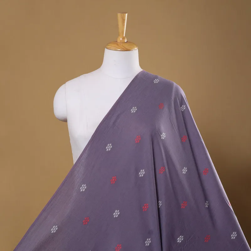 Purple - Prewashed Cotton Jacquard Fabric 38 sold by Itokri