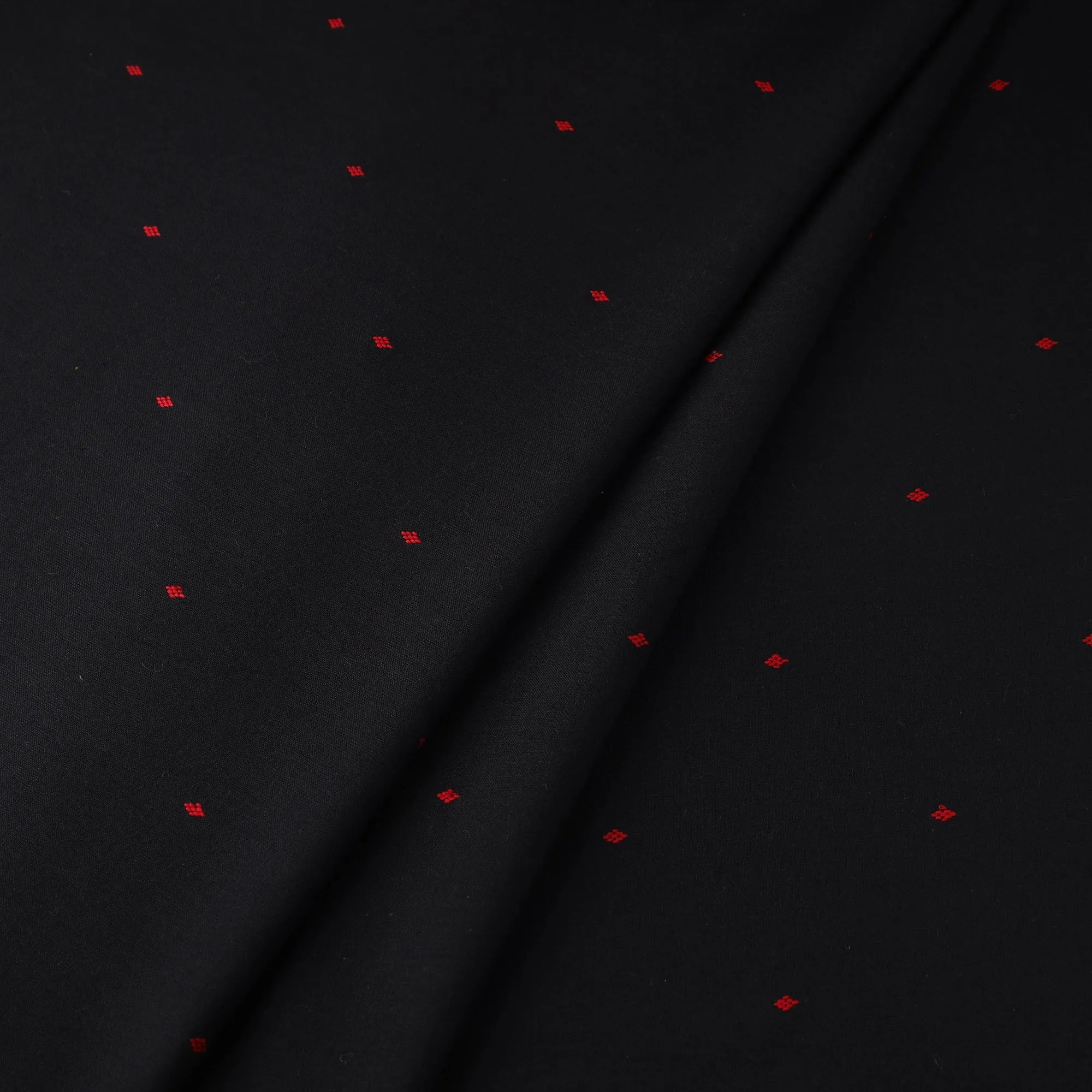 Black - Prewashed Cotton Jacquard Fabric 19 sold by Itokri product image thumbnail 2
