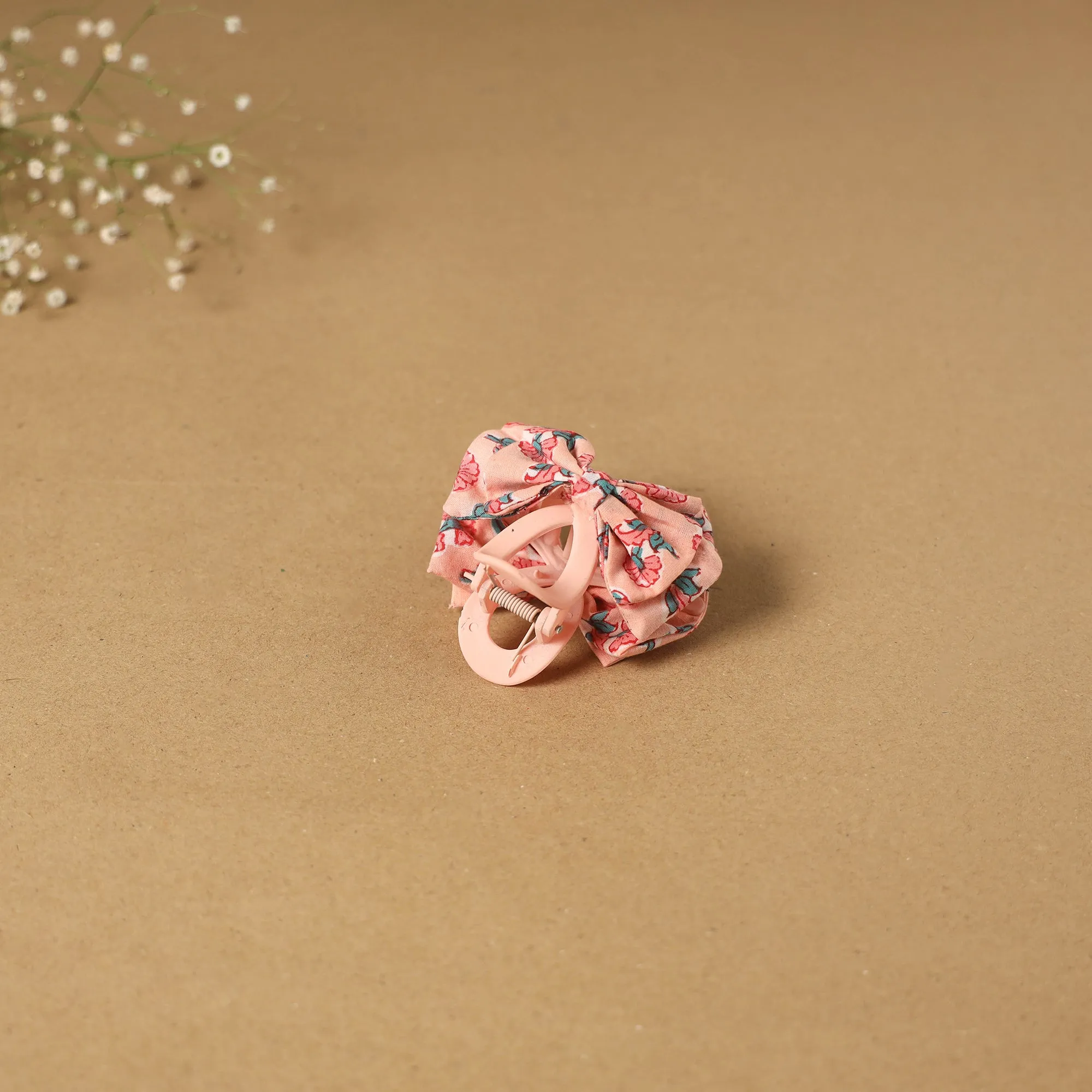 Pink - Handmade Women's Bow Hair Claw Clip 49 sold by Itokri product image thumbnail 3