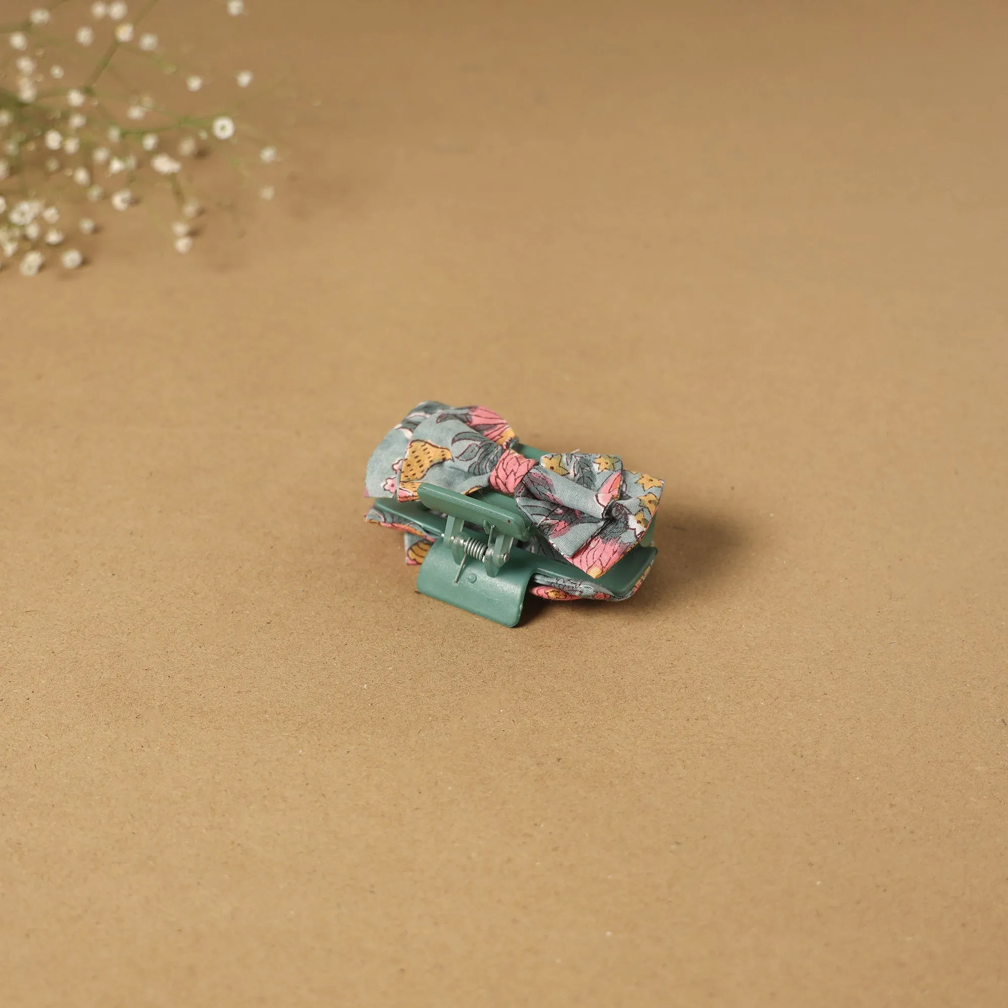 Green - Handmade Women's Bow Hair Claw Clip 48 sold by Itokri product image thumbnail 3