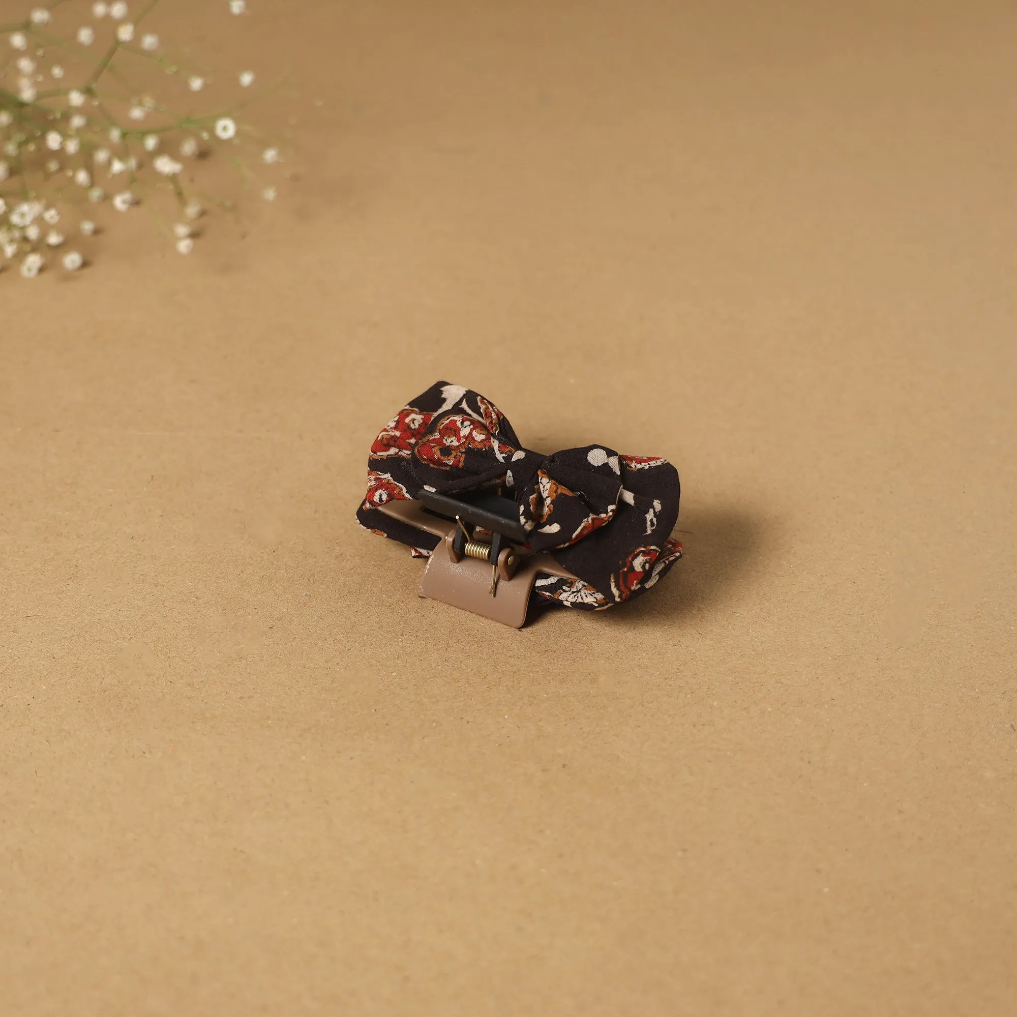 Black - Handmade Women's Bow Hair Claw Clip 46 sold by Itokri product image thumbnail 3