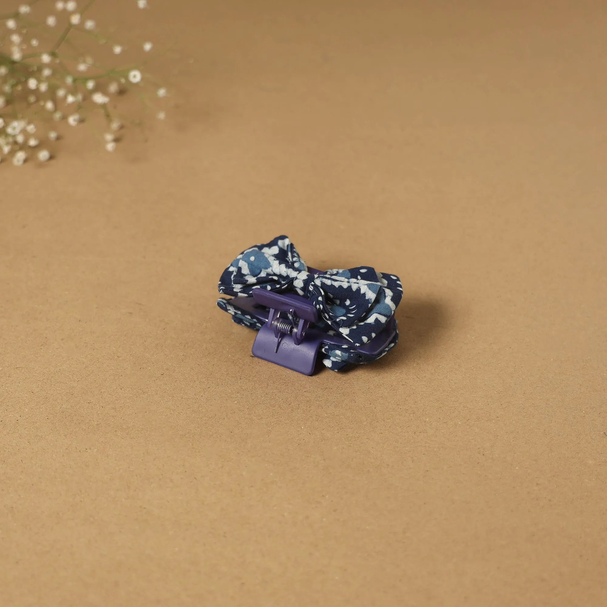 Blue - Handmade Women's Bow Hair Claw Clip 44 sold by Itokri product image thumbnail 3