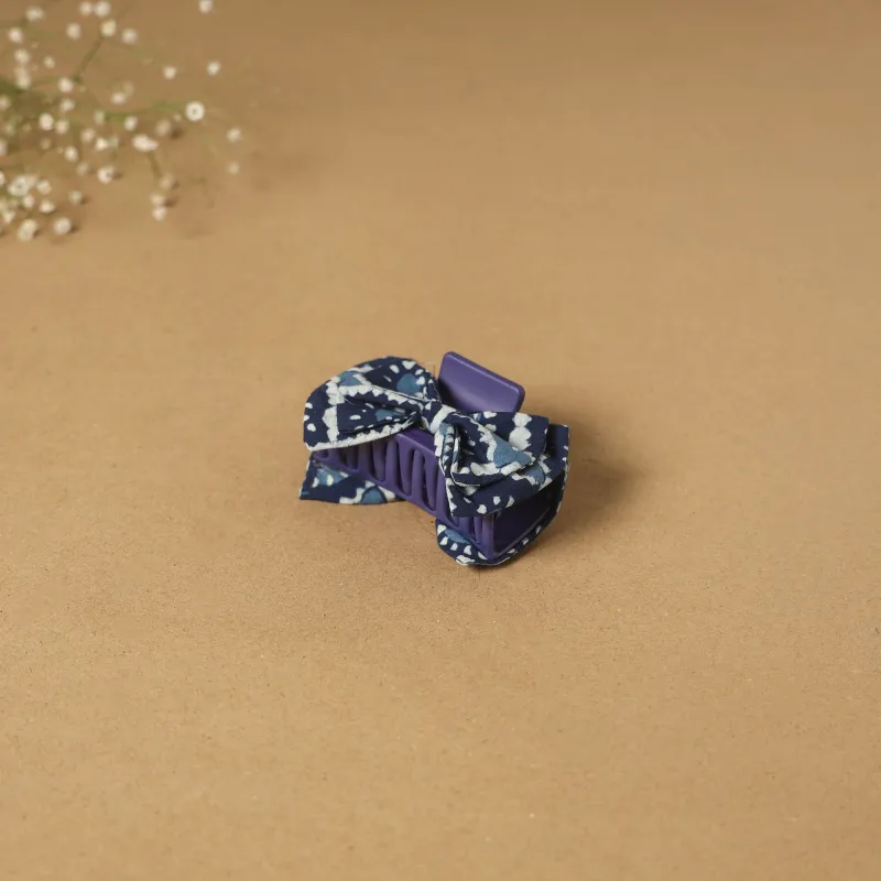Blue - Handmade Women's Bow Hair Claw Clip 44 sold by Itokri