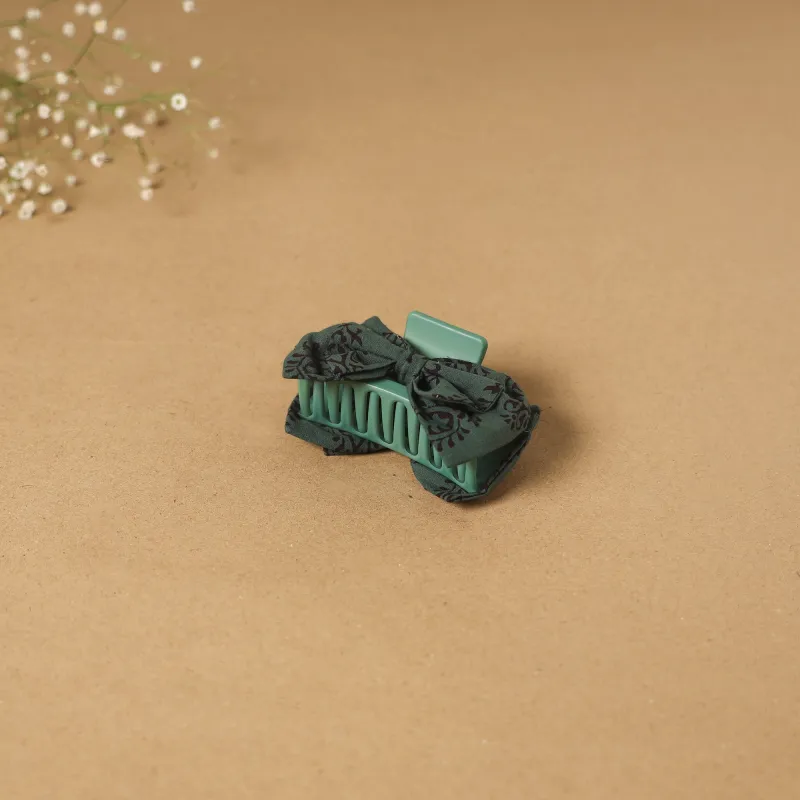 Green - Handmade Women's Bow Hair Claw Clip 30 sold by Itokri