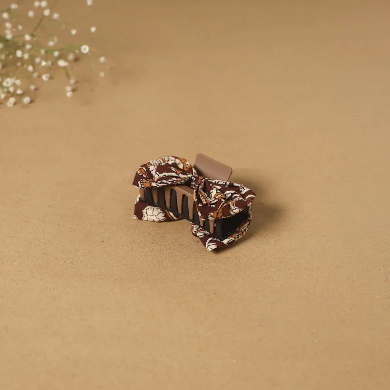 Brown - Handmade Women's Bow Hair Claw Clip 17 sold by Itokri