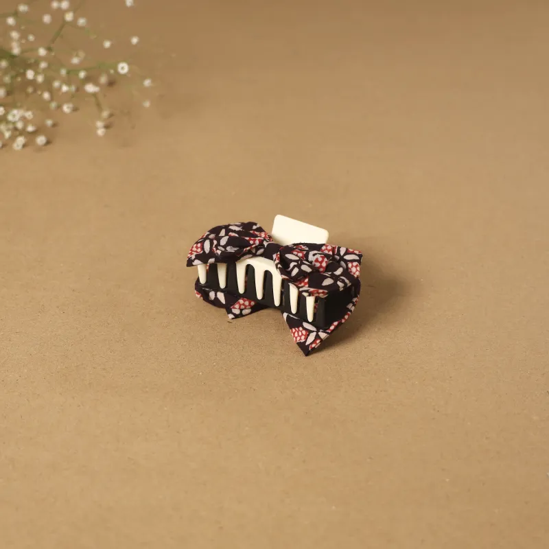Black - Handmade Women's Bow Hair Claw Clip 09 sold by Itokri