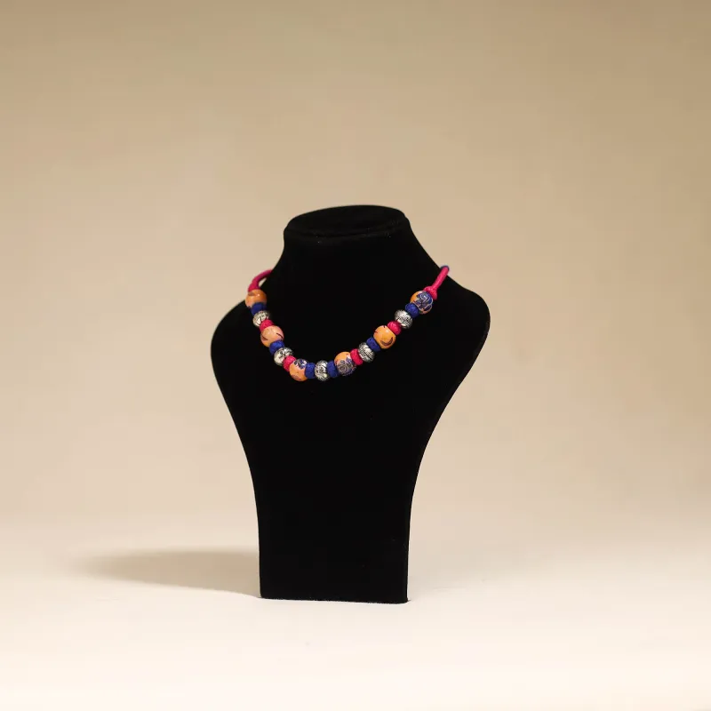 Multicolor - Patwa Thread Beads Necklace by Kailash Patwa 24 sold by Itokri