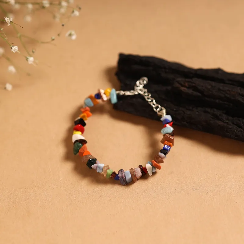 Multicolor - Handcrafted Stone Work Bracelet 06 sold by Itokri