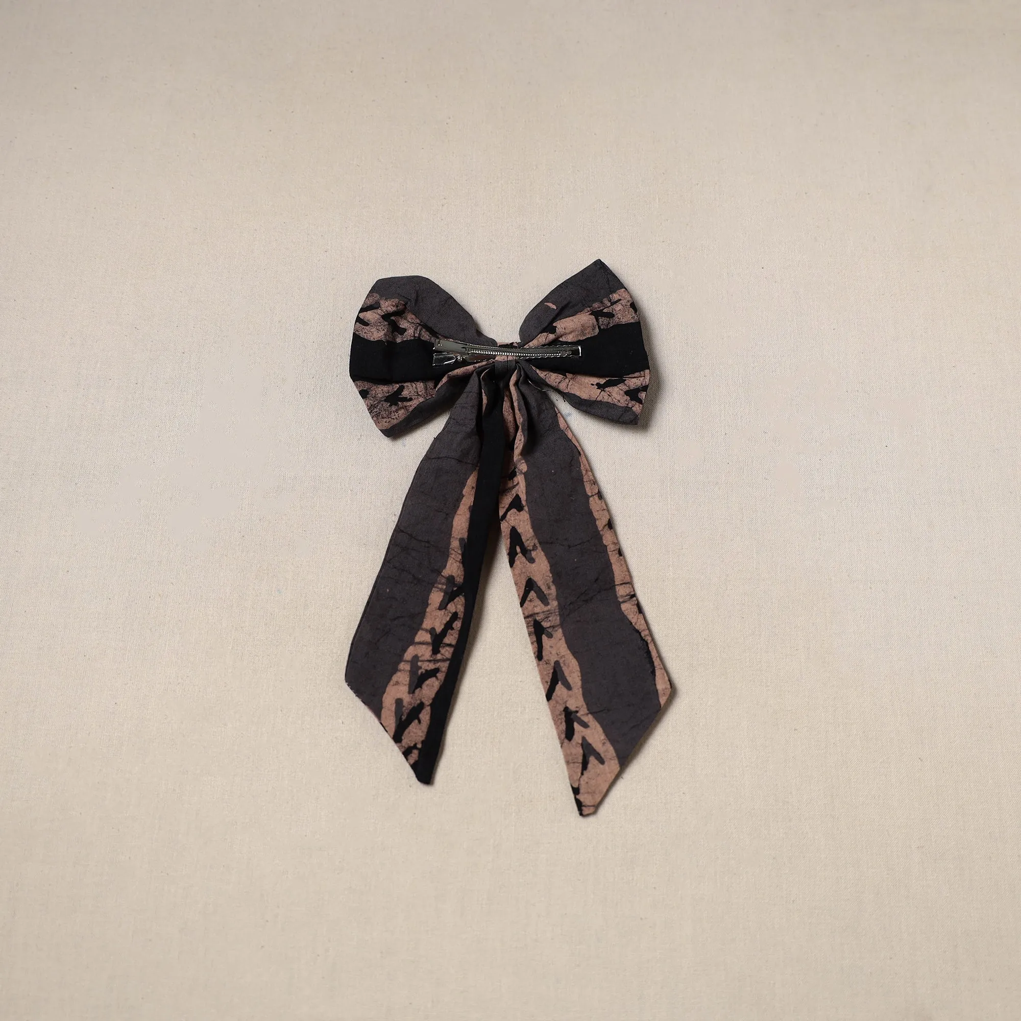 Black - Handmade Women's Bow Hair Clip 114 sold by Itokri product image thumbnail 2