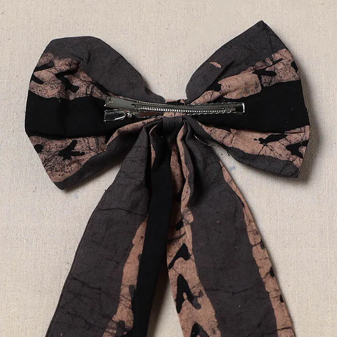 Black - Handmade Women's Bow Hair Clip 114 sold by Itokri product image thumbnail 3