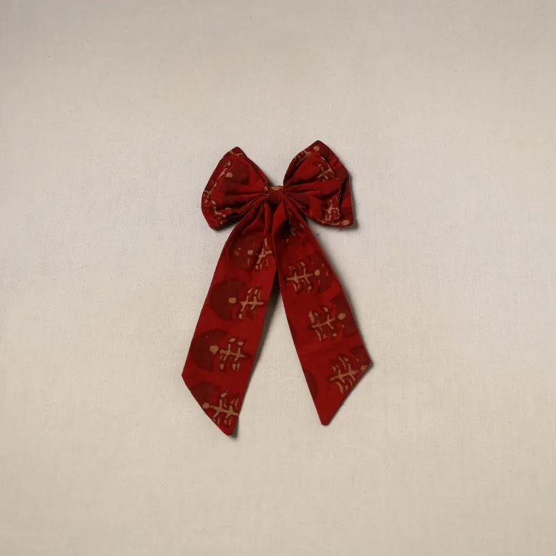 Red - Handmade Women's Bow Hair Clip 112 sold by Itokri