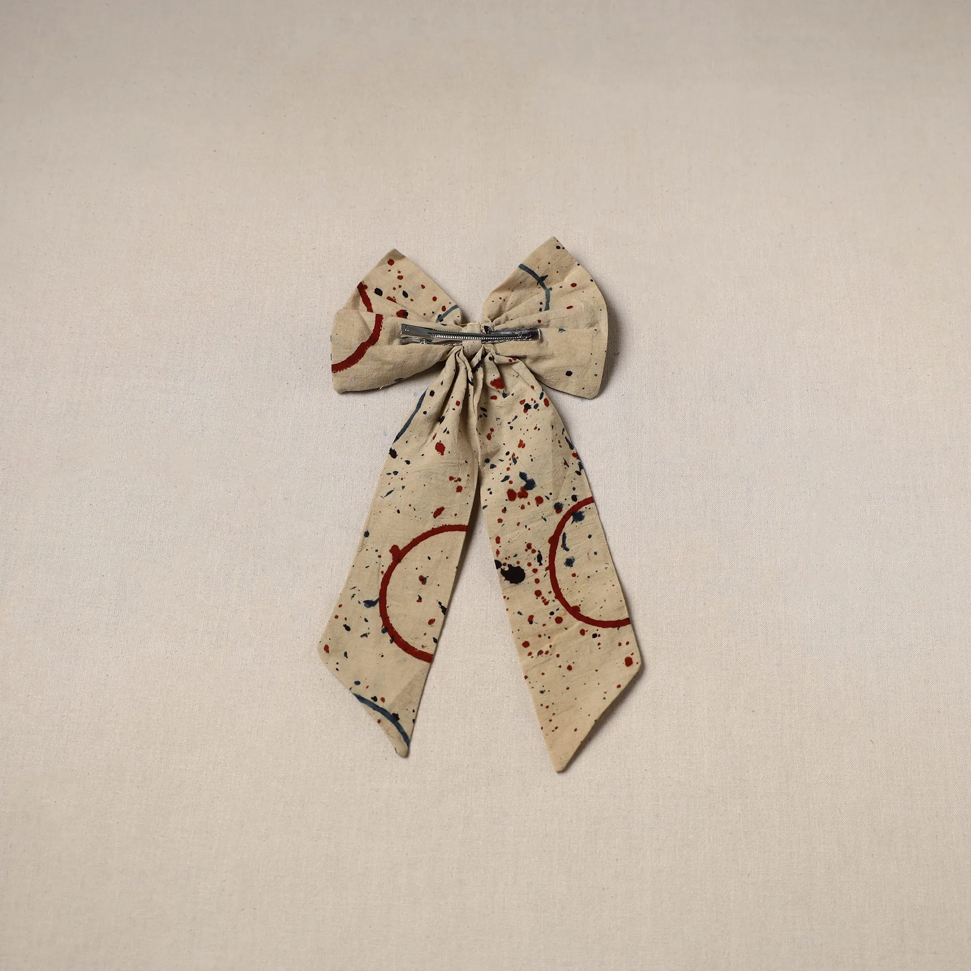 Beige - Handmade Women's Bow Hair Clip 106 sold by Itokri product image thumbnail 2