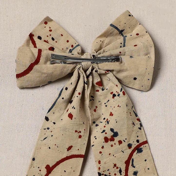 Beige - Handmade Women's Bow Hair Clip 106 sold by Itokri product image thumbnail 3