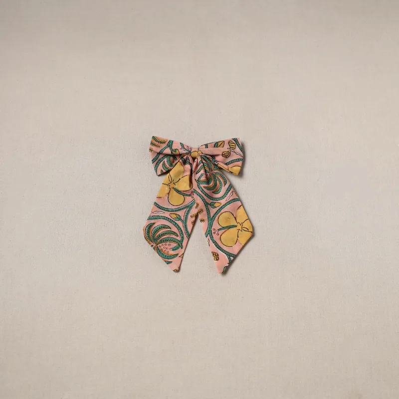 Peach - Handmade Women's Bow Hair Clip 98 sold by Itokri