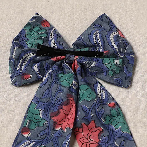 Blue - Handmade Women's Bow Hair Clip 17 sold by Itokri product image thumbnail 3