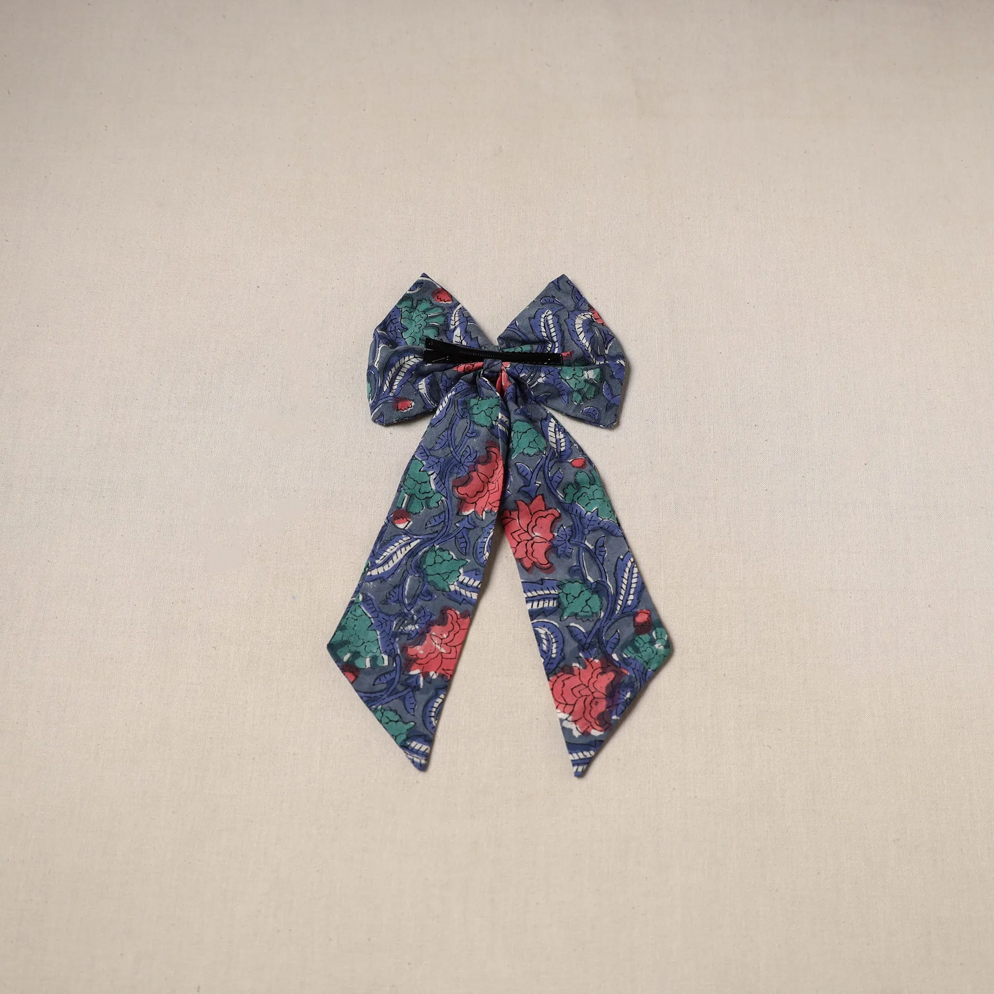 Blue - Handmade Women's Bow Hair Clip 17 sold by Itokri product image thumbnail 2