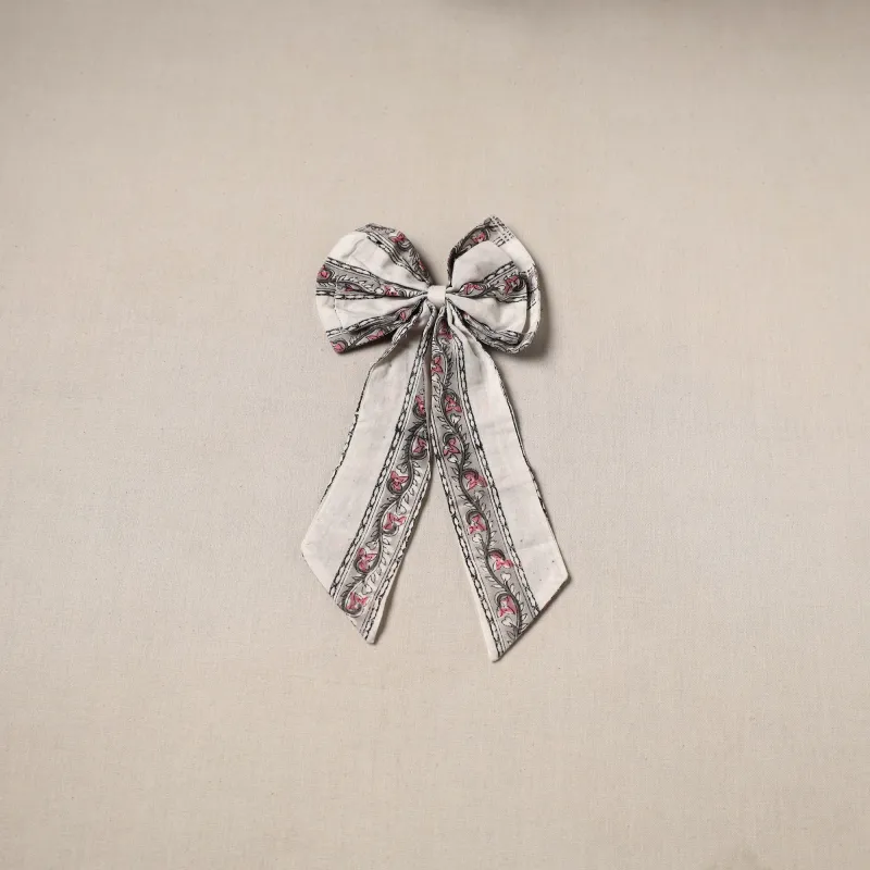 White - Handmade Women's Bow Hair Clip 15 sold by Itokri