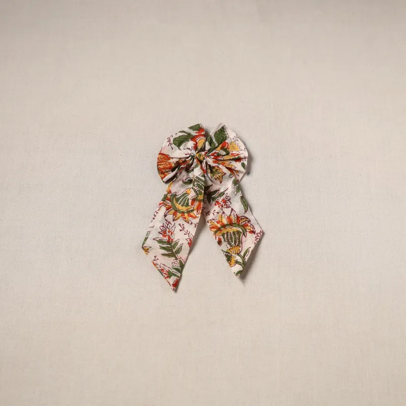 White - Handmade Women's Bow Hair Clip 07 sold by Itokri