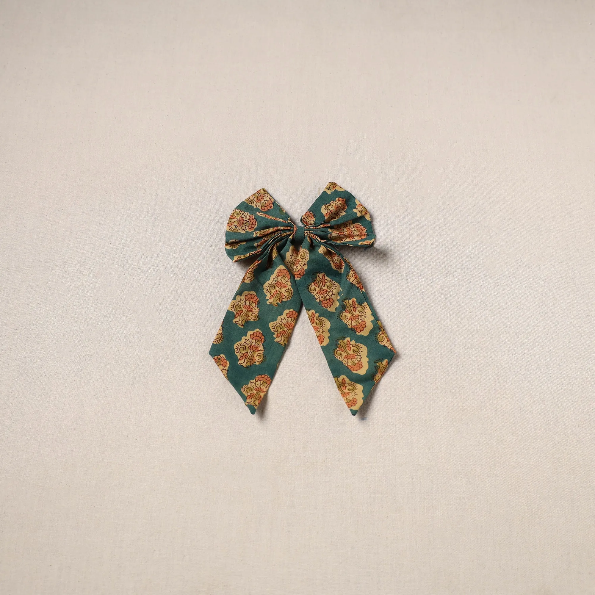 Green - Handmade Women's Bow Hair Clip 03 sold by Itokri