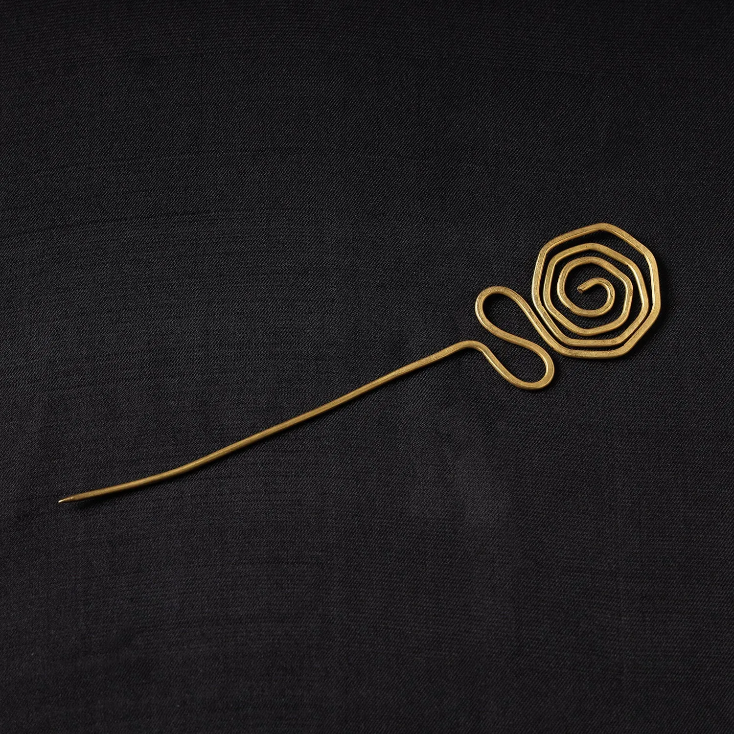 Yellow - Brass Metal Handcrafted Juda Pin 05 sold by Itokri product image thumbnail 2