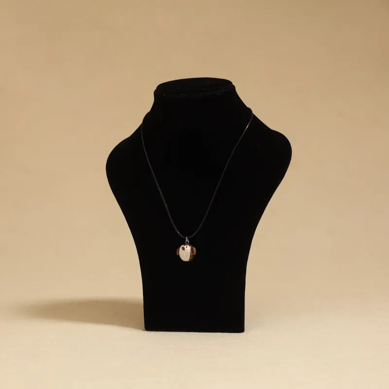 Brown - Quirklets Handpainted Clay Penguin Pendant Necklace 37 sold by Itokri